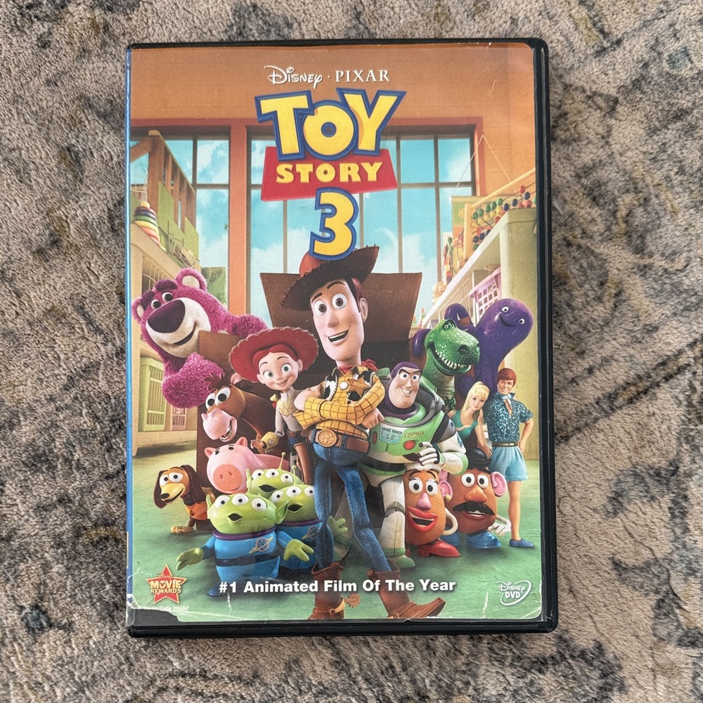 Toy Story 3 DVD by Disney Pixar - Colorful Adventure